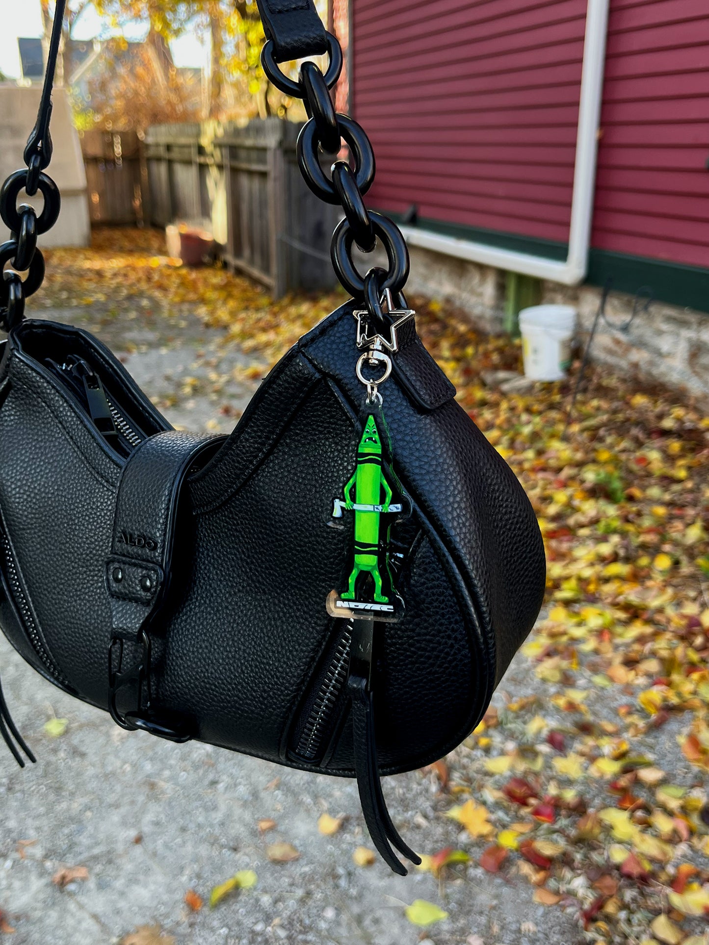 Goblin Green - Killer Crayon Keychain