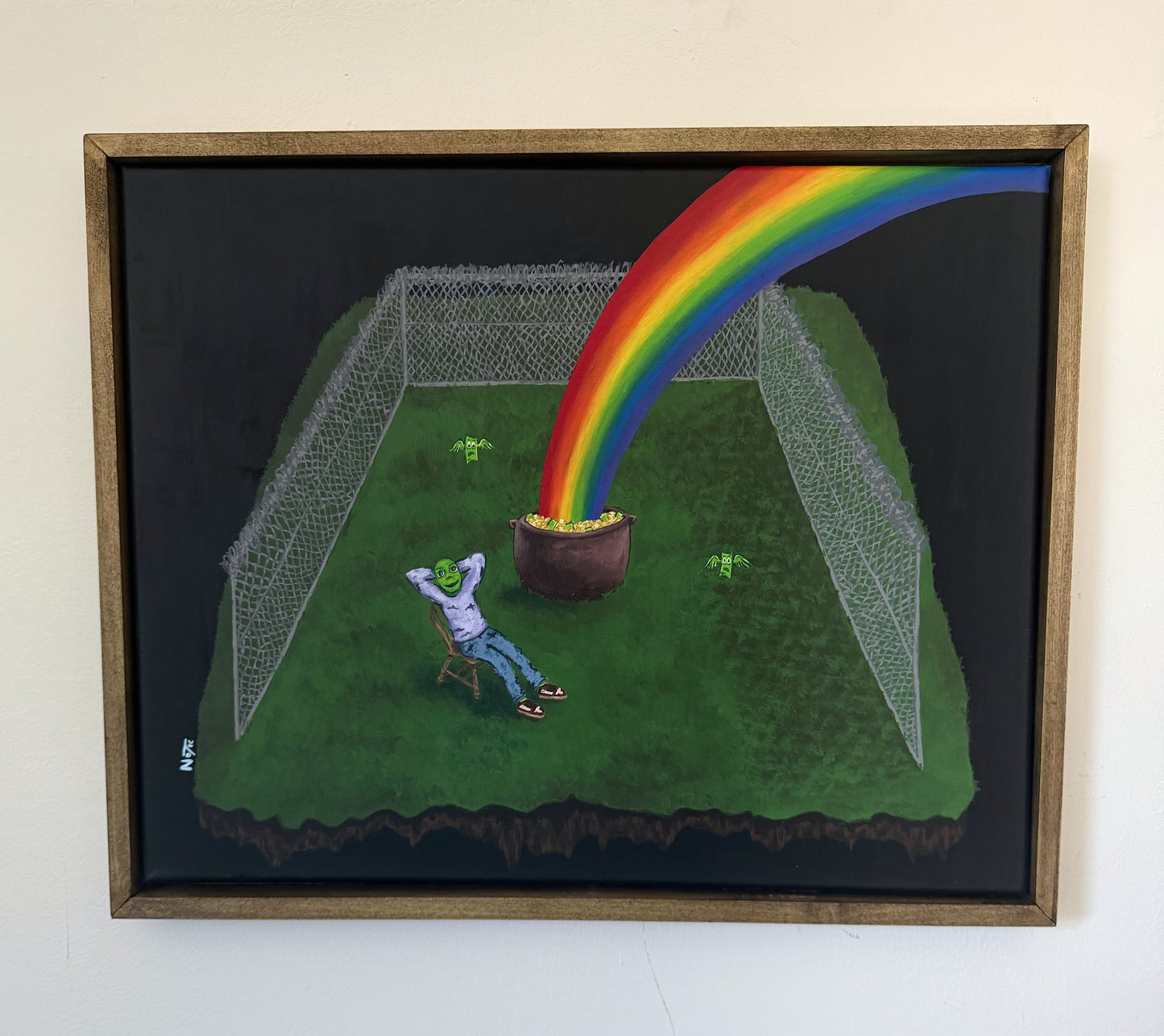 Greed - Original Painting