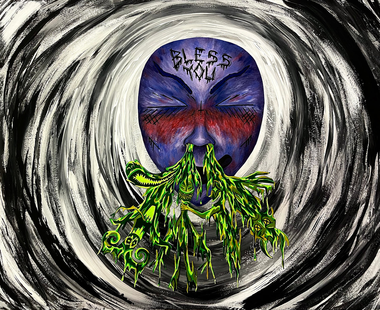 Bless You - Original Painting