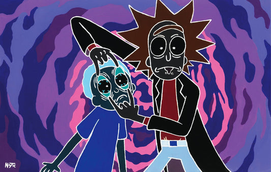 Inverted Rick n Morty - Print