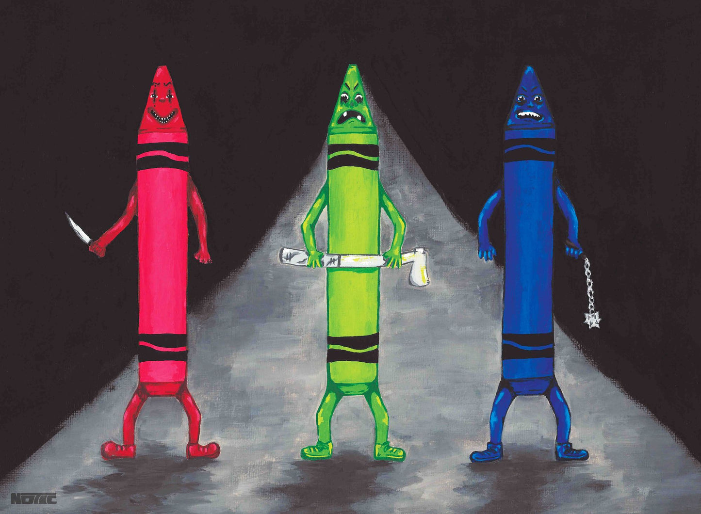 Killer Crayons - Print