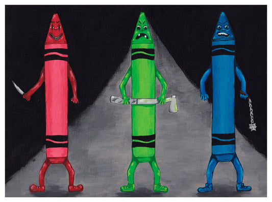 Killer Crayons - Print