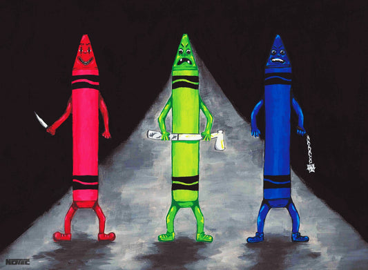 Killer Crayons - Print