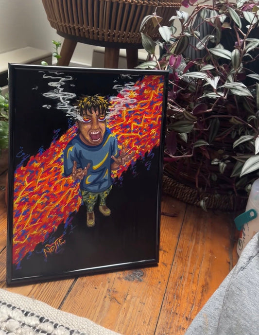 Wrath - Original Painting